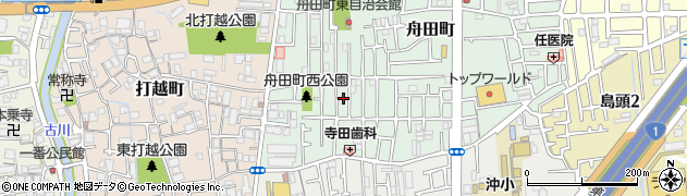 大阪府門真市舟田町9周辺の地図