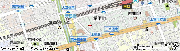 ＣＡＲＢＯＹ芦屋業平町駐車場周辺の地図