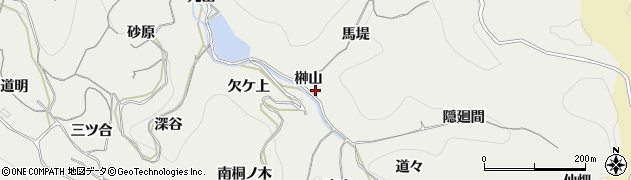 愛知県知多郡南知多町内海榊山周辺の地図