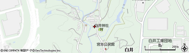 静岡県牧之原市白井803周辺の地図
