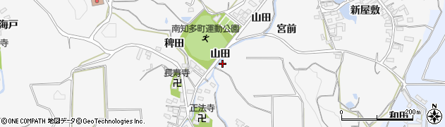 愛知県南知多町（知多郡）豊丘（清水）周辺の地図