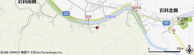 静岡県賀茂郡松崎町岩科南側1123周辺の地図