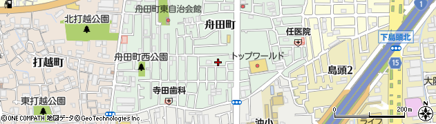 大阪府門真市舟田町29周辺の地図