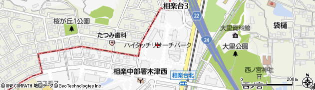 株式会社きんでん　京都研究所周辺の地図