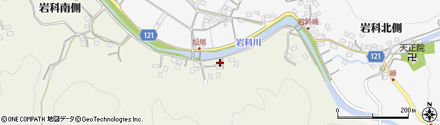 静岡県賀茂郡松崎町岩科南側1118周辺の地図