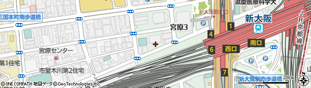 目利きの銀次 新大阪北口駅前店周辺の地図
