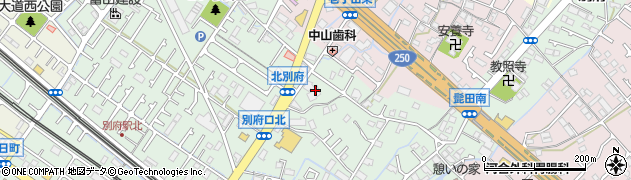兵庫県加古川市別府町別府829周辺の地図