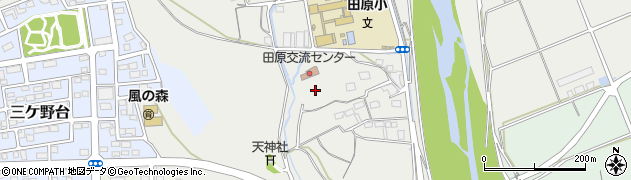 静岡県磐田市三ケ野周辺の地図