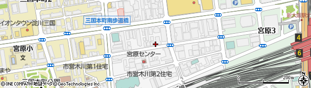 新大阪アーバンライフ周辺の地図