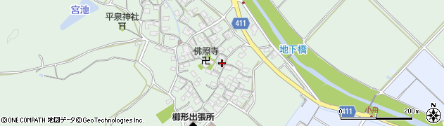 三重県津市分部1119周辺の地図