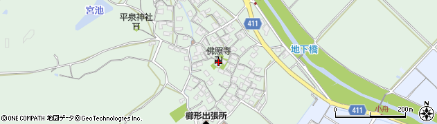三重県津市分部1038周辺の地図