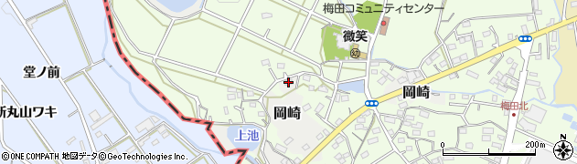静岡県湖西市岡崎2541周辺の地図