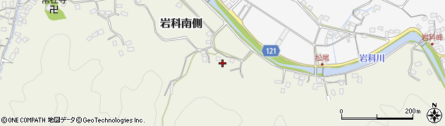 静岡県賀茂郡松崎町岩科南側1018周辺の地図