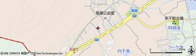 岡山県赤磐市馬屋1401周辺の地図