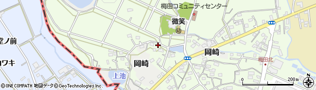 静岡県湖西市梅田260周辺の地図
