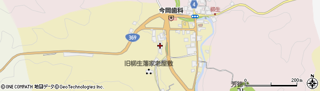 奈良県奈良市柳生町75周辺の地図