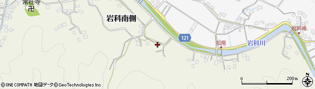 静岡県賀茂郡松崎町岩科南側1020周辺の地図