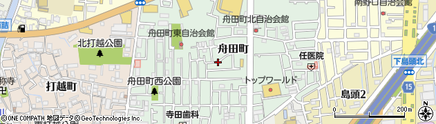 大阪府門真市舟田町27周辺の地図