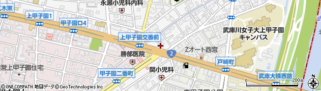 三井住友銀行上甲子園 ＡＴＭ周辺の地図