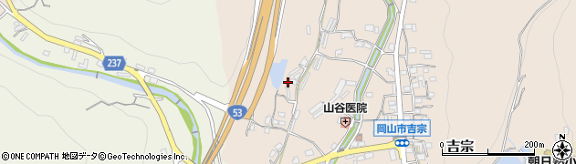 岡山県岡山市北区吉宗378周辺の地図