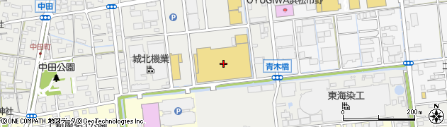 ＤＣＭ　２１浜松店園芸館周辺の地図
