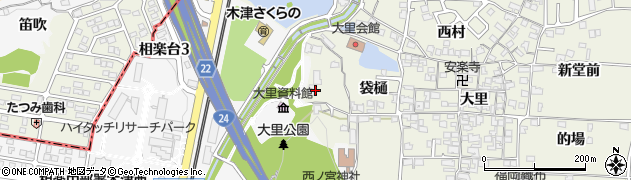 京都府木津川市相楽袋樋34周辺の地図