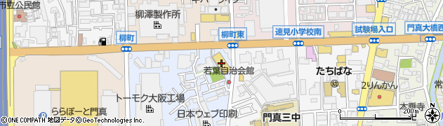 ジャパン門真店周辺の地図