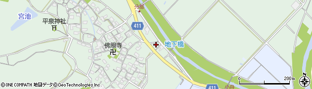 三重県津市分部1064周辺の地図