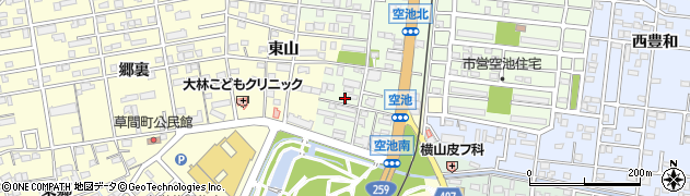 愛知県豊橋市南栄町空池78周辺の地図
