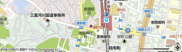 株式会社ティーネットジャパン　三重営業所周辺の地図