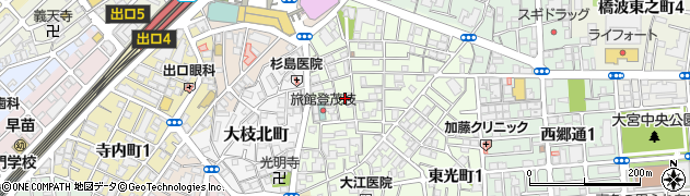 大阪府守口市大枝東町15周辺の地図