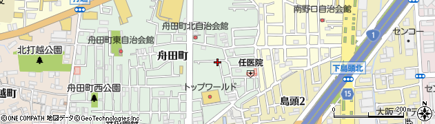 akippa舟田町駐車場周辺の地図