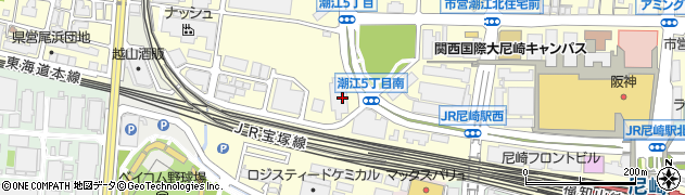 ＪＲ西日本あいウィル周辺の地図