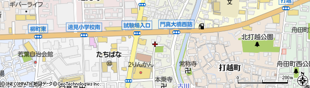 大阪府門真市一番町1周辺の地図