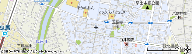 オーエスジー株式会社　浜松営業所周辺の地図