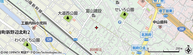 兵庫県加古川市別府町別府957周辺の地図