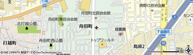 大阪府門真市舟田町43-20周辺の地図