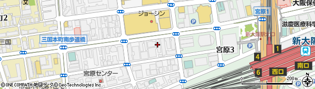 大阪明装株式会社周辺の地図