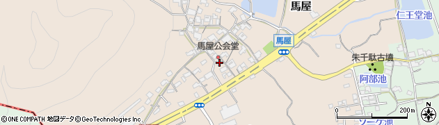 岡山県赤磐市馬屋744周辺の地図