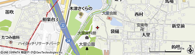 京都府木津川市相楽袋樋48周辺の地図