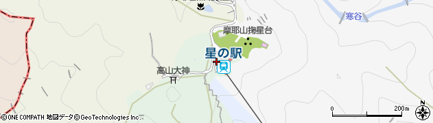 兵庫県神戸市灘区摩耶山周辺の地図