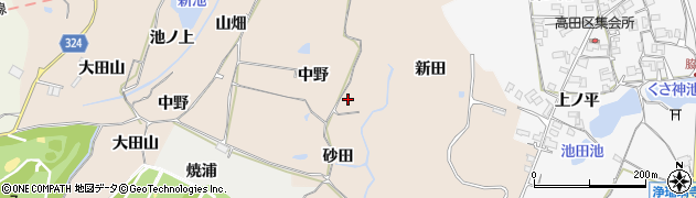 京都府木津川市加茂町観音寺（砂田）周辺の地図