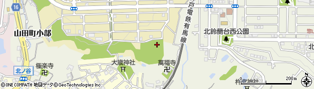 松宮台南公園周辺の地図