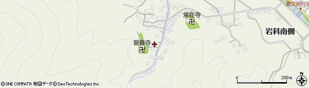 静岡県賀茂郡松崎町岩科南側304周辺の地図