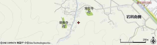 静岡県賀茂郡松崎町岩科南側347周辺の地図