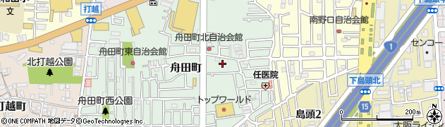 大阪府門真市舟田町43周辺の地図