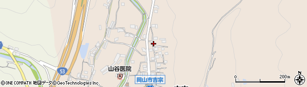 岡山県岡山市北区吉宗221周辺の地図