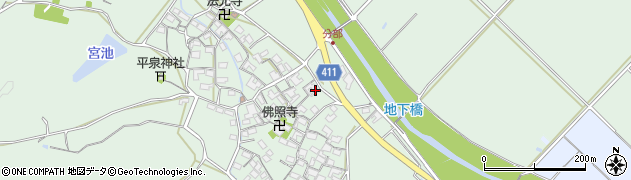 三重県津市分部1052周辺の地図