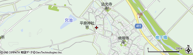 三重県津市分部1020周辺の地図