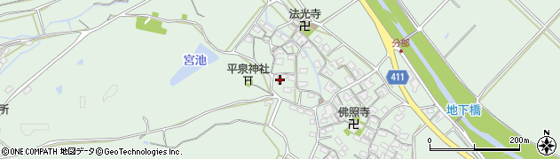 三重県津市分部1019周辺の地図